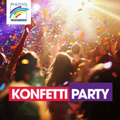Radio Radio Regenbogen Konfetti-Party