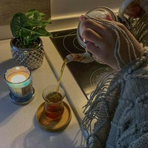 Mint tea with Basma